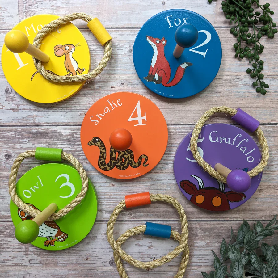 The Gruffalo Children's Wooden Ring Toss Game - Image 3