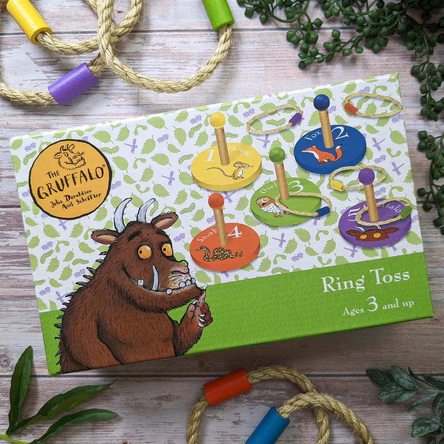 The Gruffalo Children's Wooden Ring Toss Game - Image 4