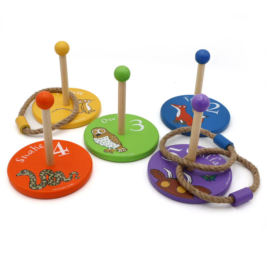 The Gruffalo Children's Wooden Ring Toss Game - Image 7