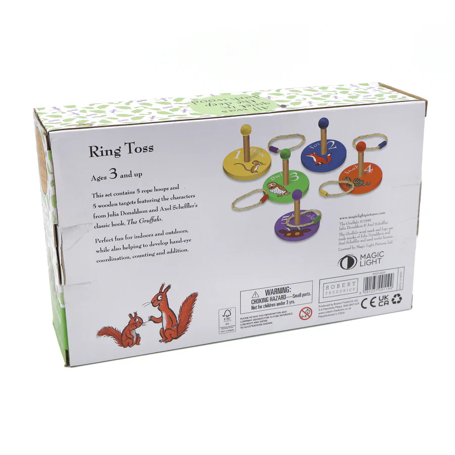 The Gruffalo Children's Wooden Ring Toss Game - Image 8
