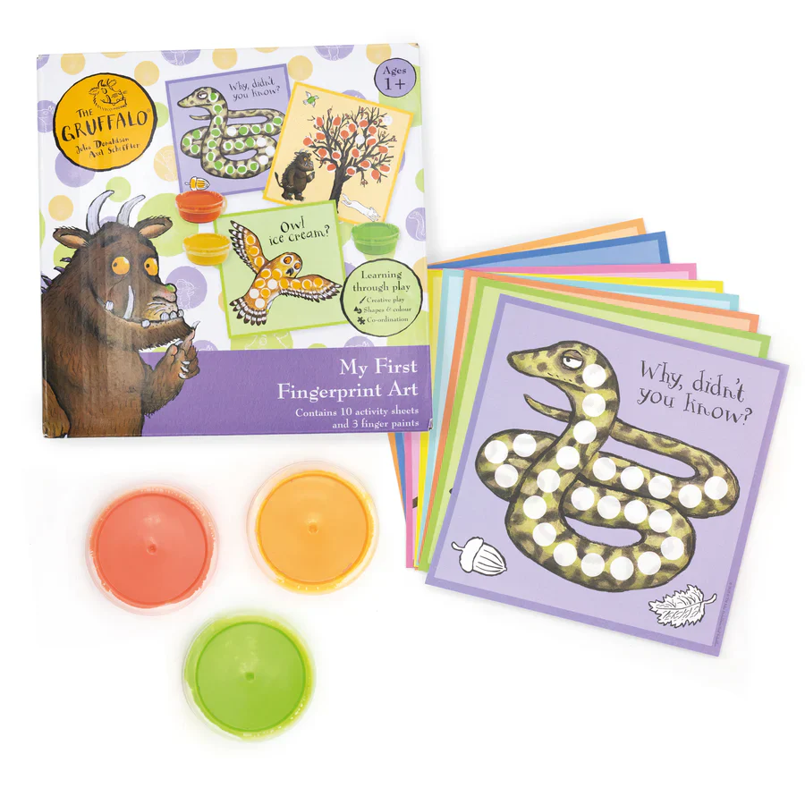 The Gruffalo My First Fingerprint Art Kit - Image 2