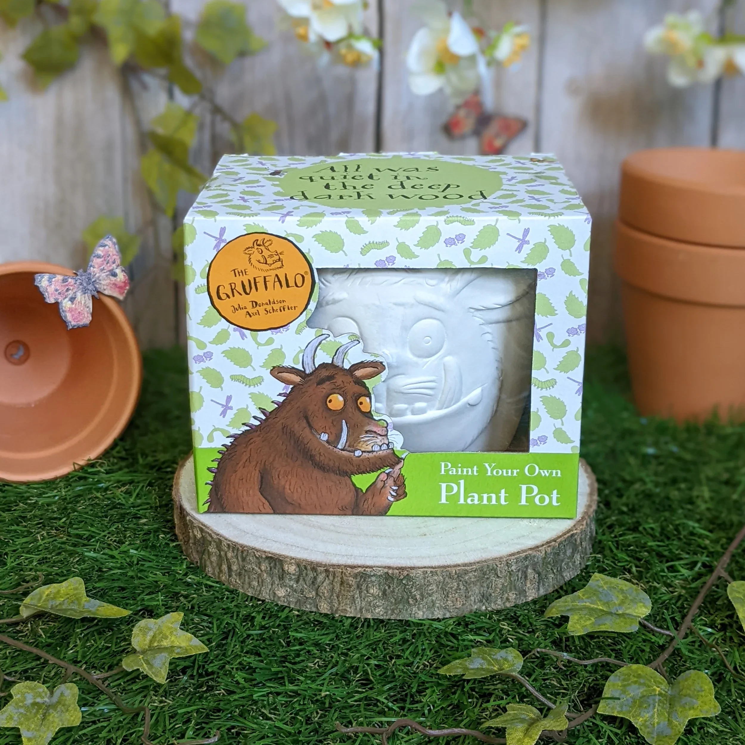 The Gruffalo Paint Your Own Plant Pot - Children's Craft Kit - Image 4