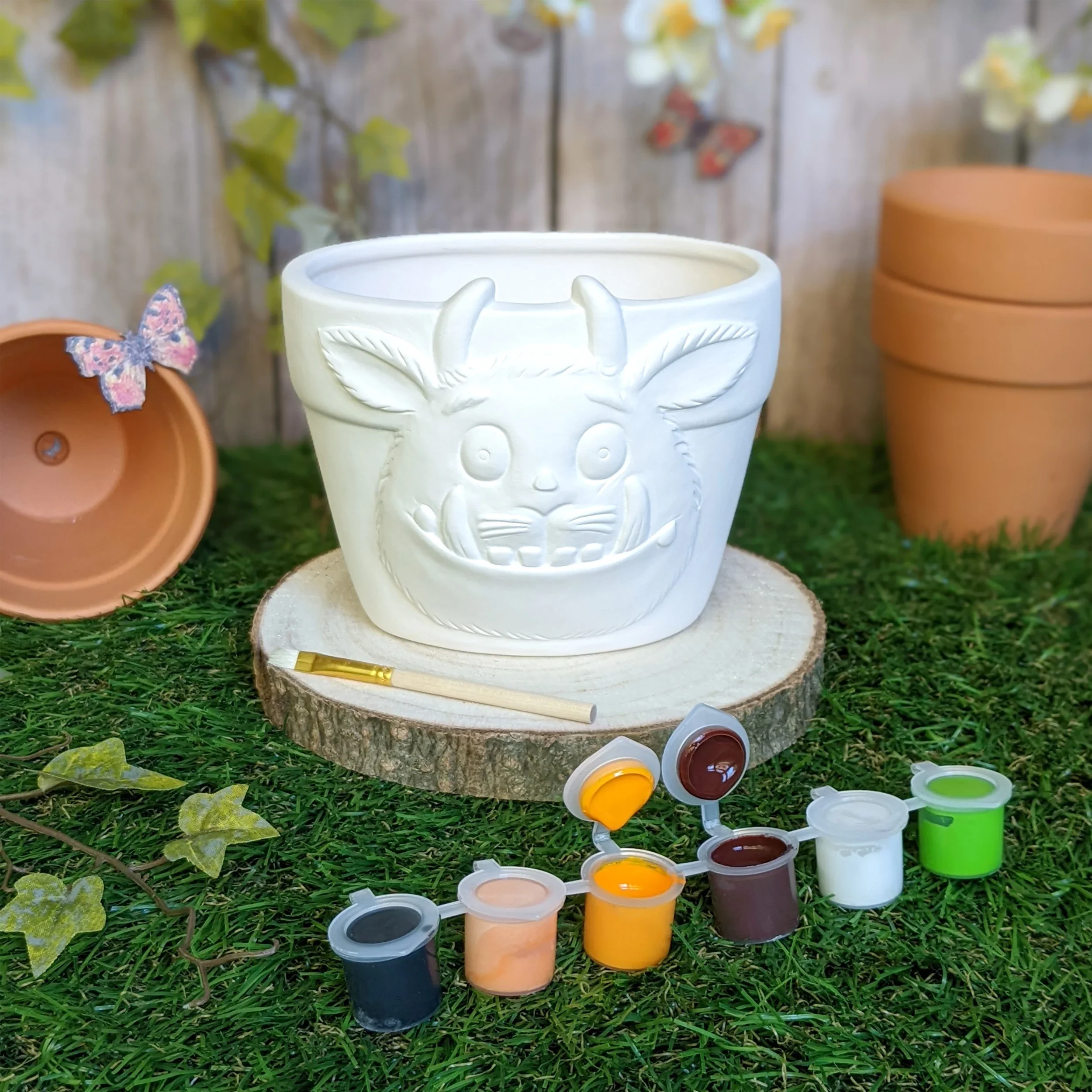 The Gruffalo Paint Your Own Plant Pot - Children's Craft Kit - Image 5
