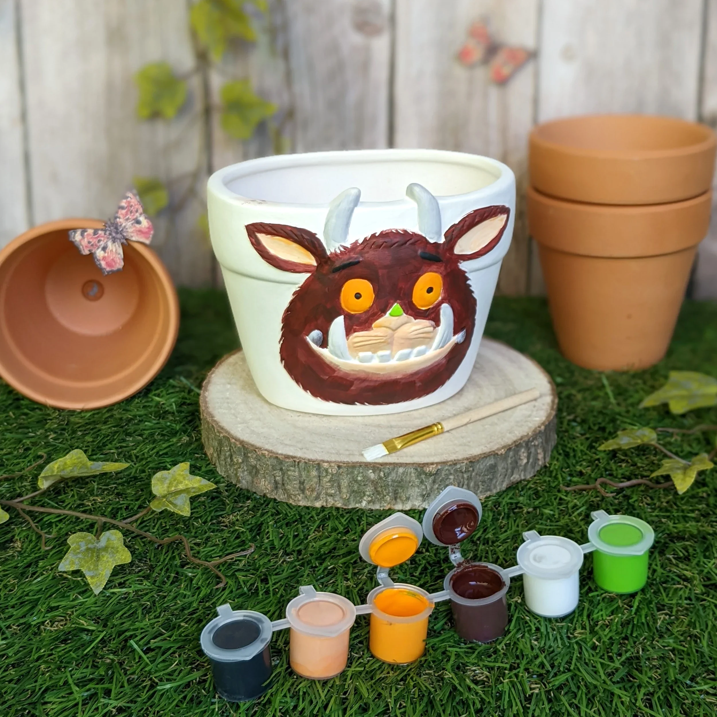 The Gruffalo Paint Your Own Plant Pot - Children's Craft Kit - Image 6