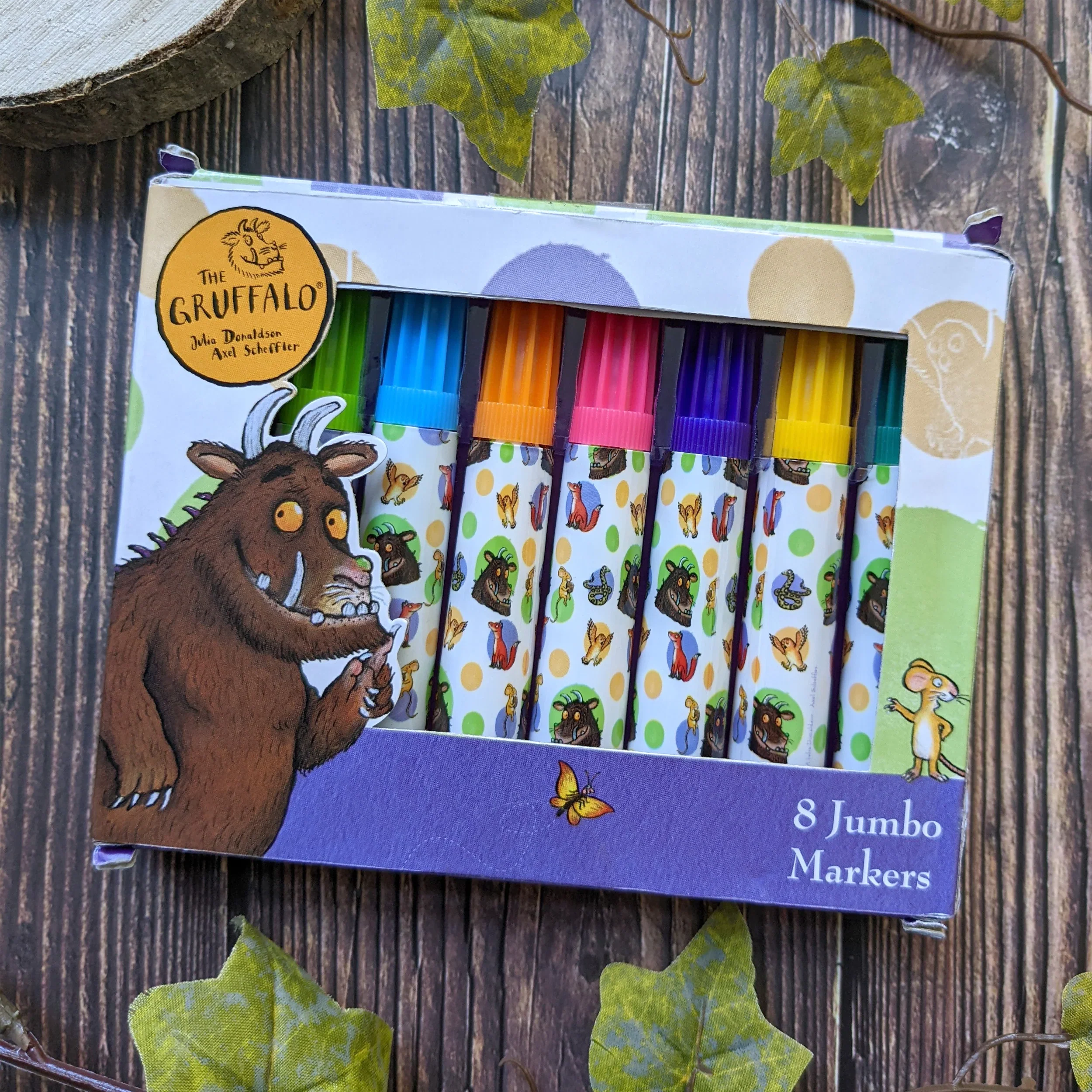 The Gruffalo Set of 8 Jumbo Marker Pens for Children - Image 4