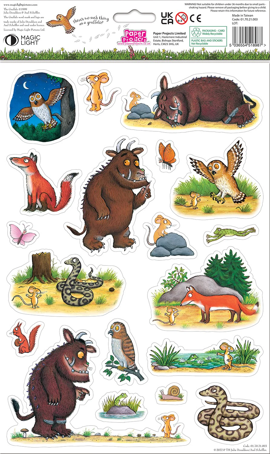The Gruffalo Vinyl Decor Stickers - Image 3