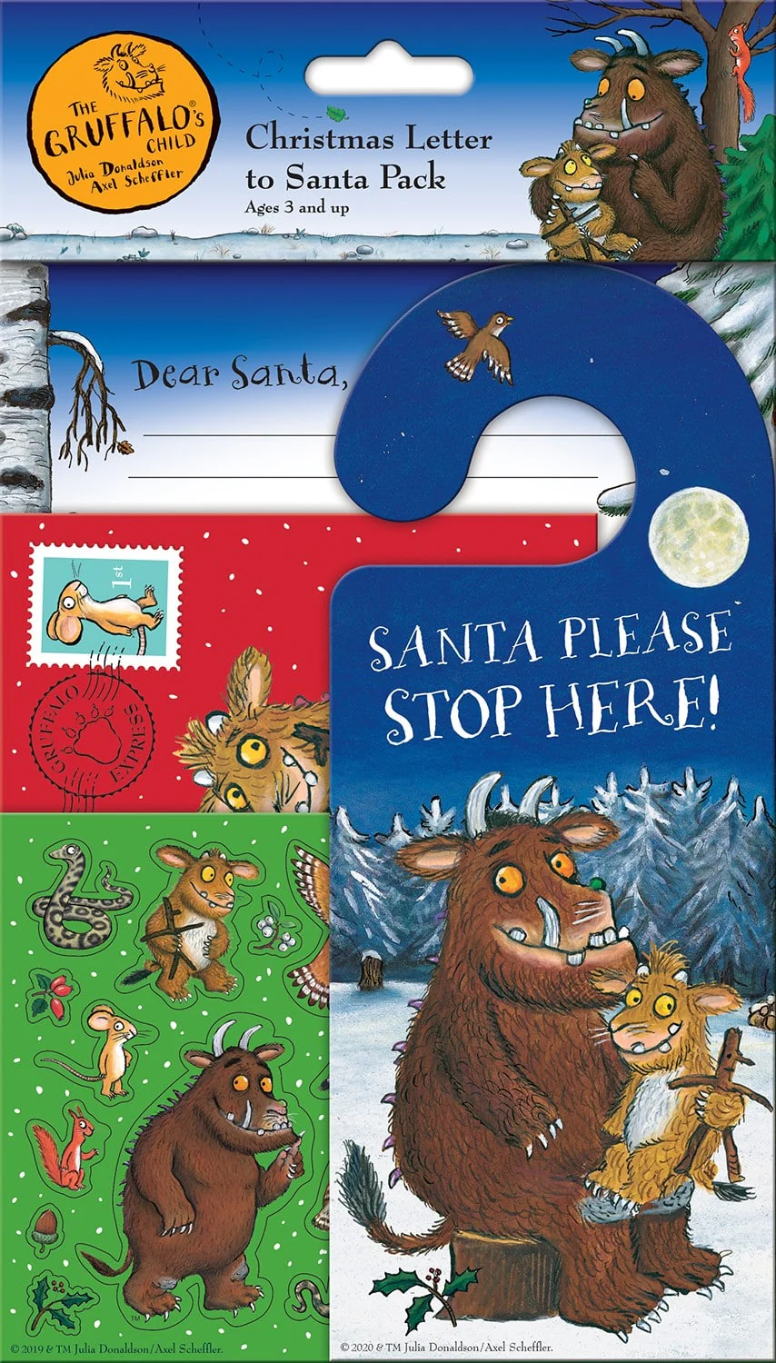 The Gruffalo's Child Christmas Letter to Santa Pack - Image 2