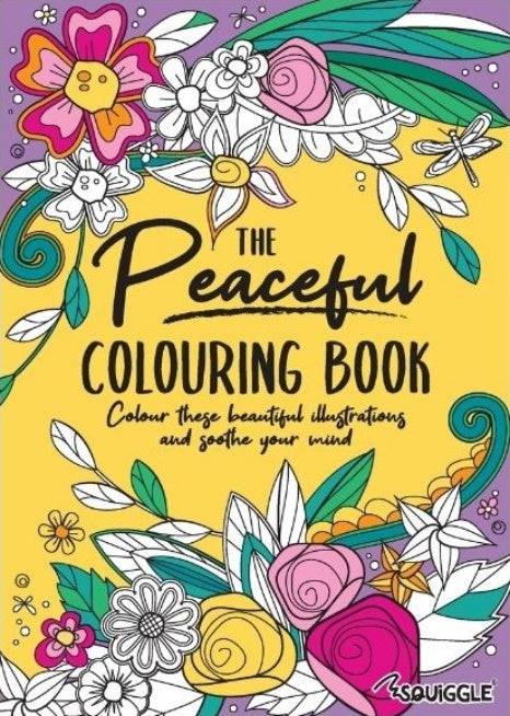 The Peaceful Colouring  Adult Colouring Book