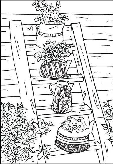 The Peaceful Colouring  Adult Colouring Book - Image 2