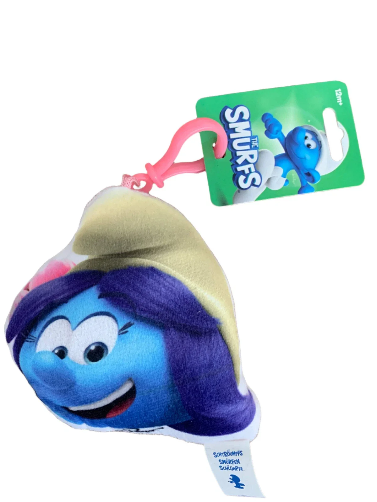 The Smurfs Plush Printed 2D Backpack Clip ,12cm (6 Assorted Designs) - Image 7