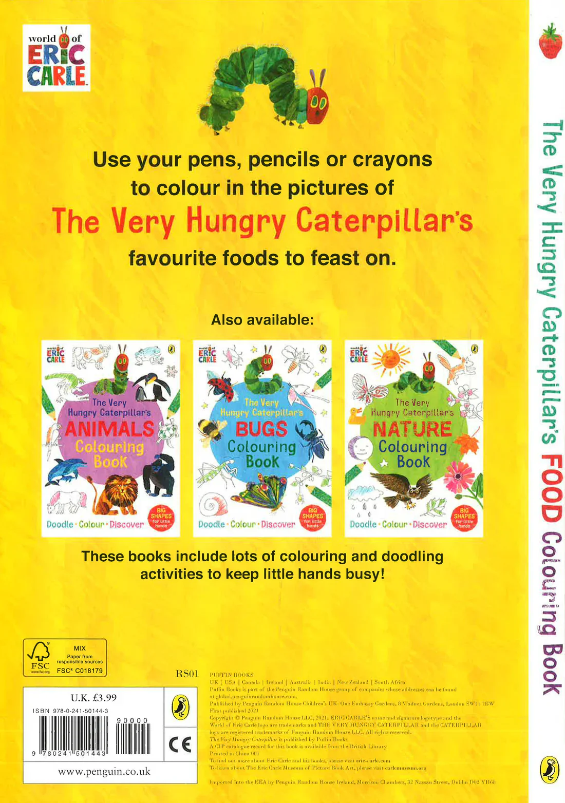 The Very Hungry Caterpillar Food Colouring Book - Image 5