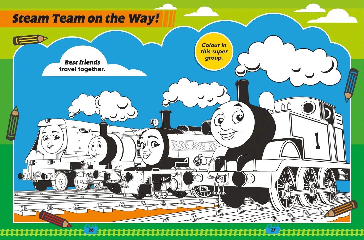 Thomas & Friends: Travels with Thomas Activity Book - Image 2