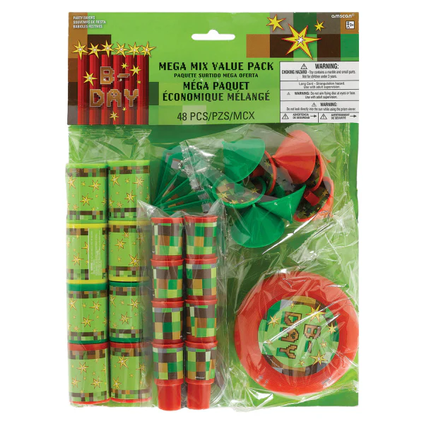 TNT Gaming Party! Favour Pack 48 Pieces