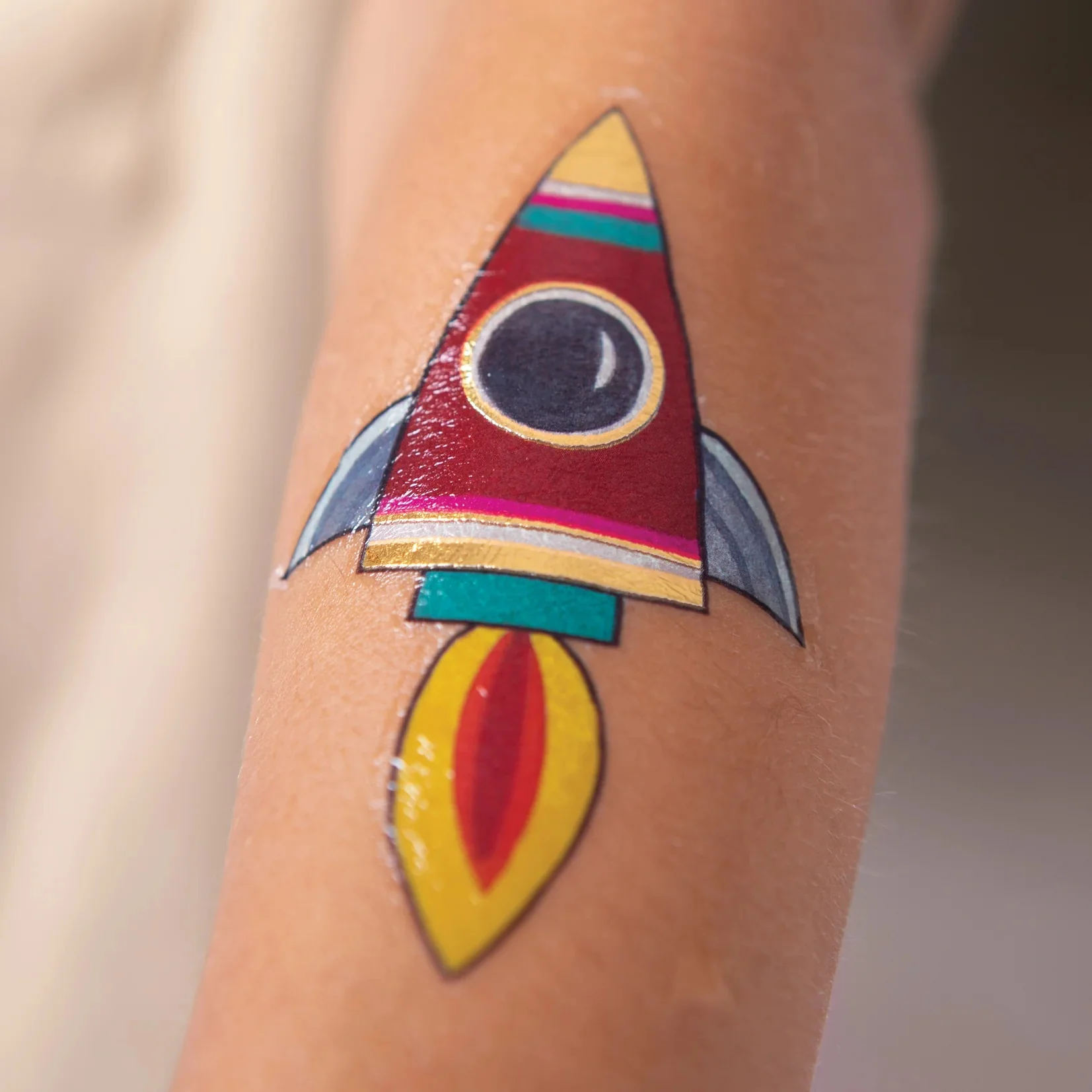 To the Moon Tattoos Children's Temporary Tattoos by Rachel Ellen Designs - Image 4