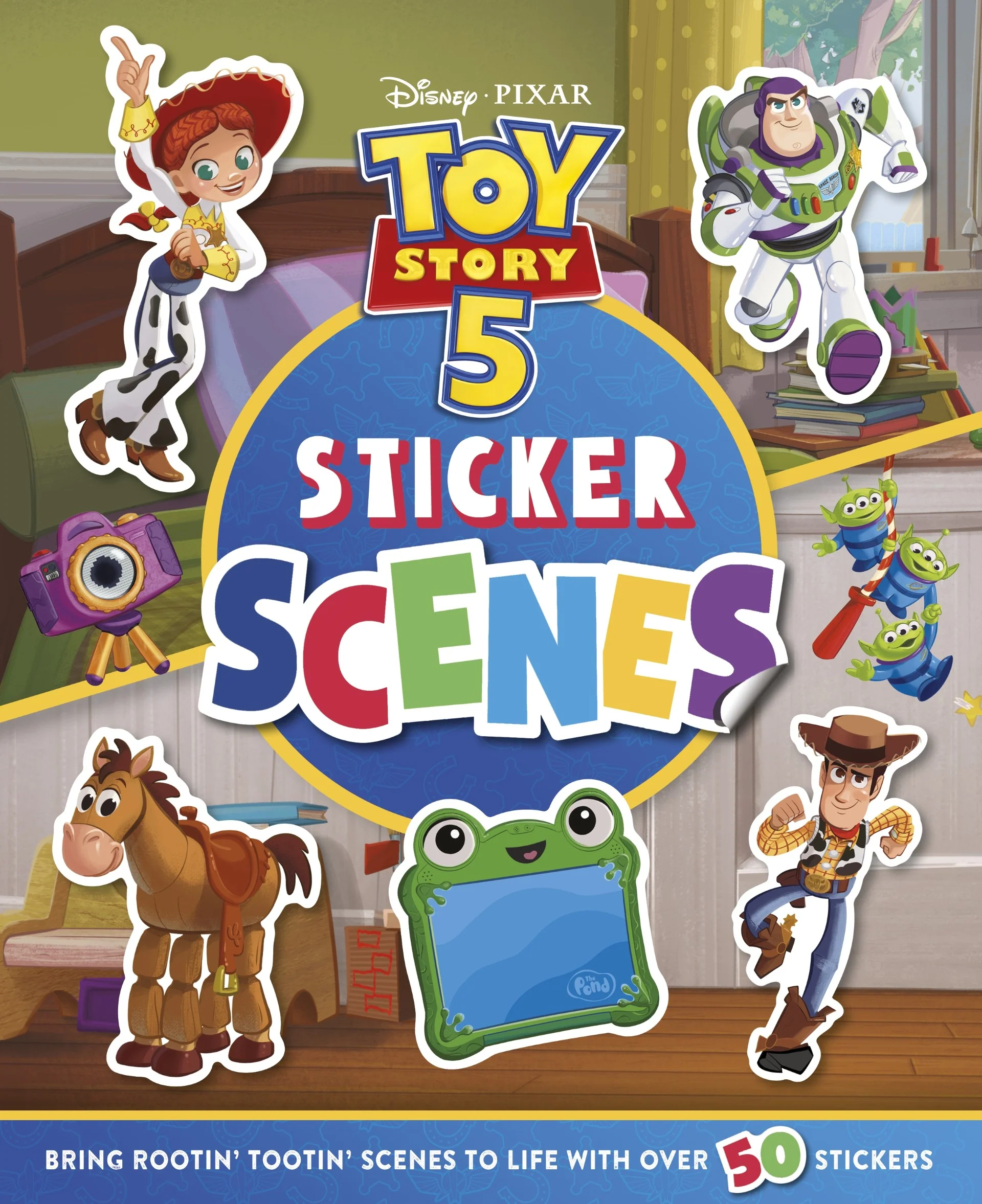 Toy Story 5: Sticker Scenes Book
