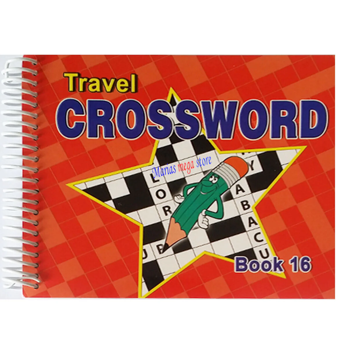 Travel Crossword A5 Puzzle Book