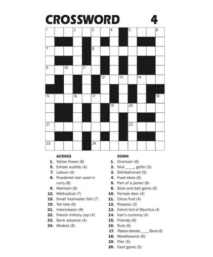 Travel Size Cross Word Puzzle Book - Image 3