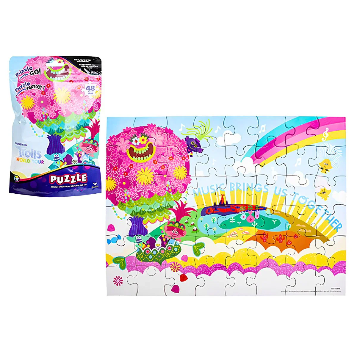 Trolls Puzzle on the Go!