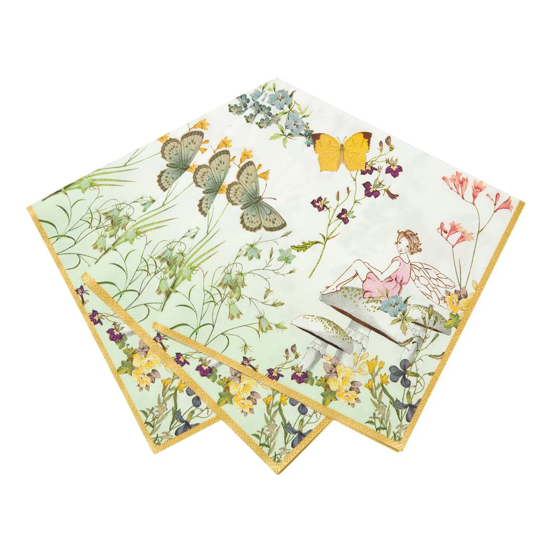 Truly Fairy Paper Napkins - 20 Pack - Image 4