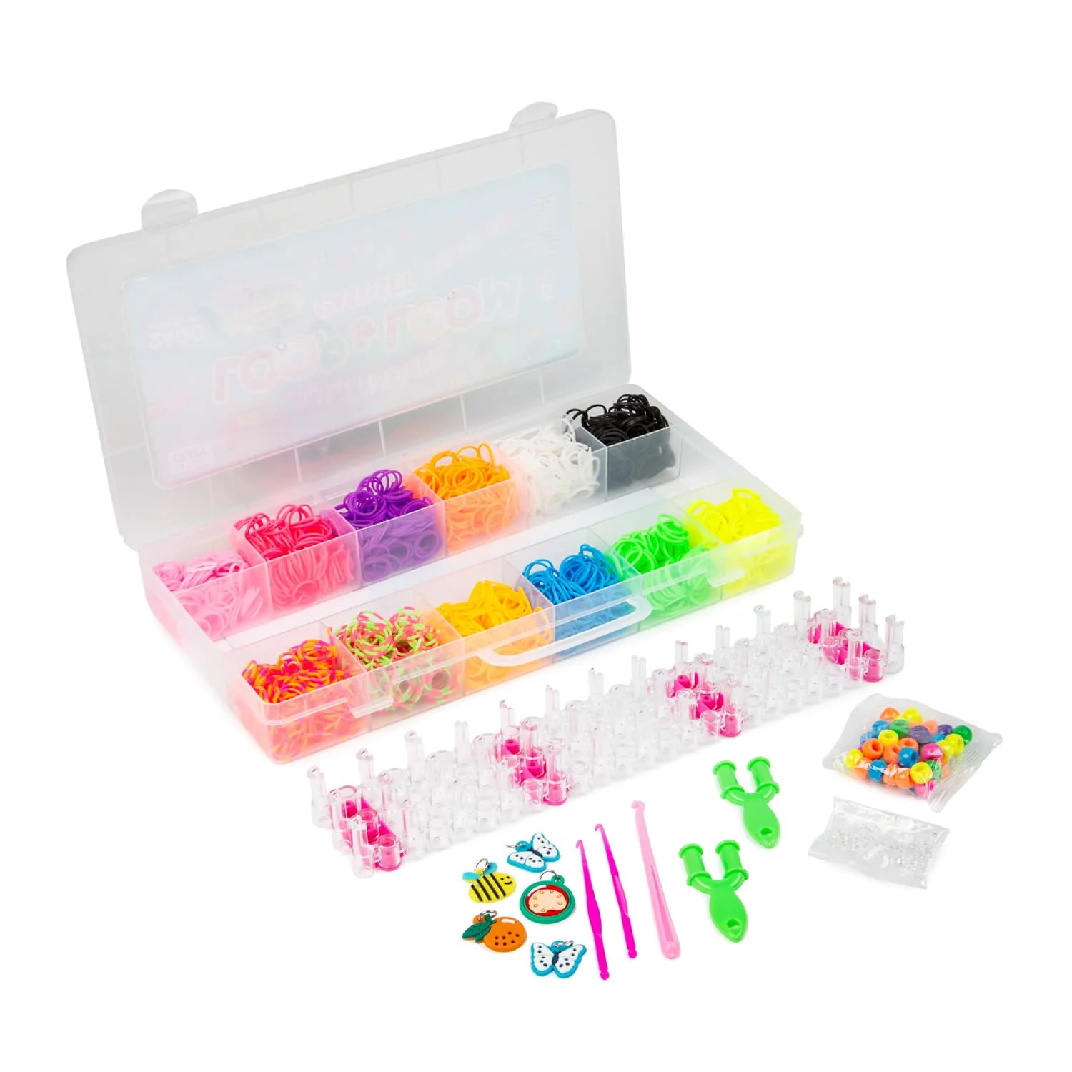 Ultimate Loom Band Jewellery Creation Set ( incudes 2400 Bands & Charms) - Image 2