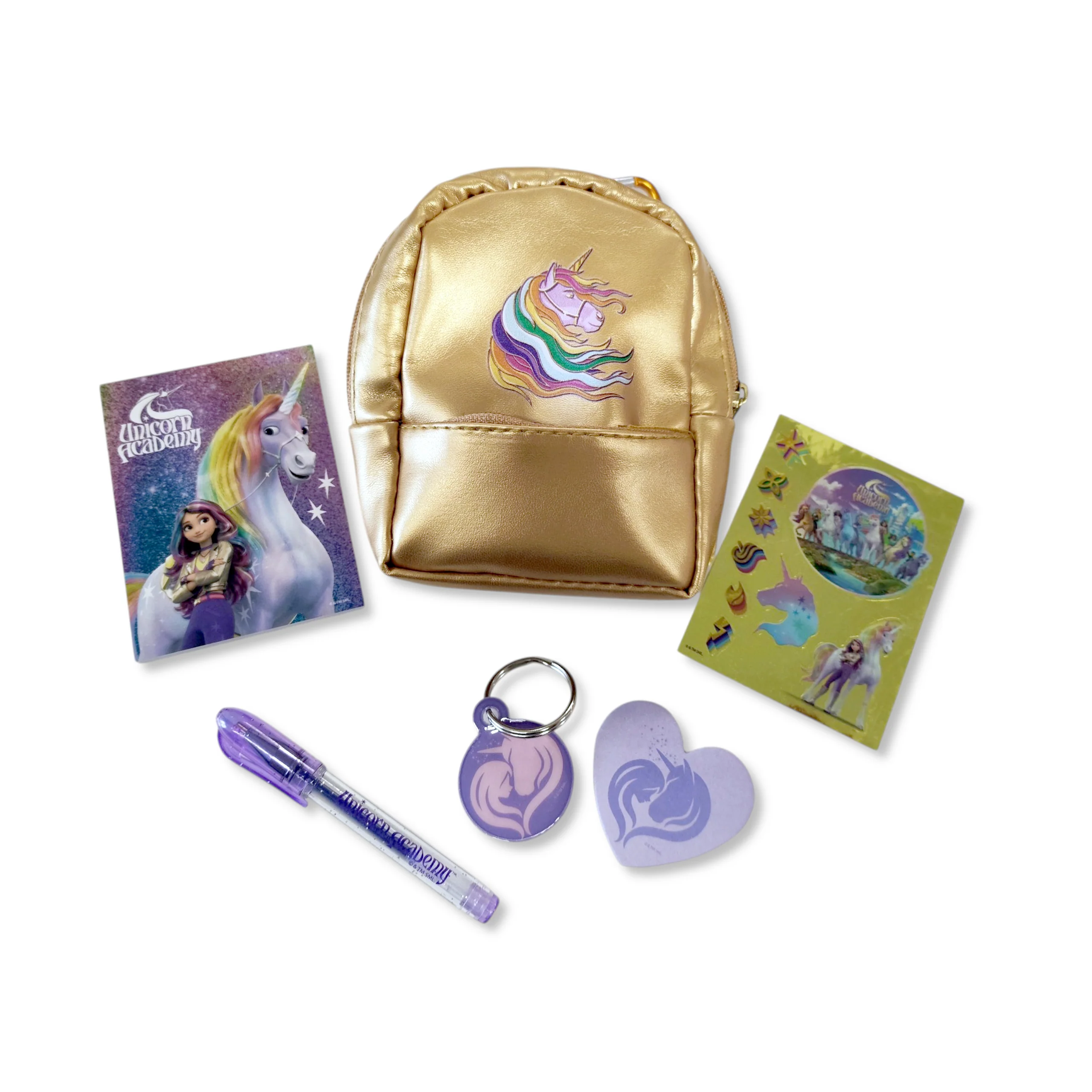 Unicorn Academy Mini Stationery Backpack - 3 Assorted - Image 3