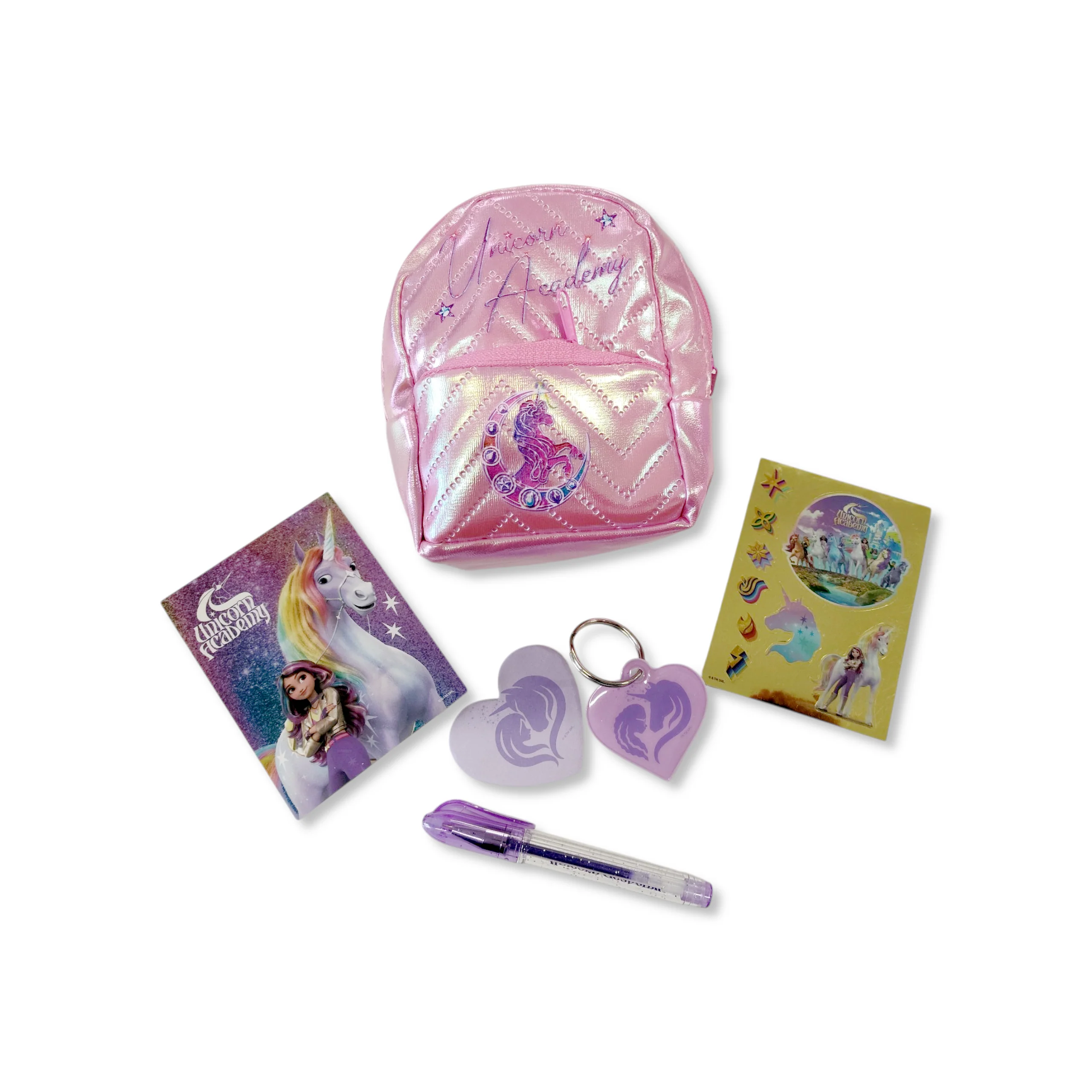 Unicorn Academy Mini Stationery Backpack - 3 Assorted - Image 4