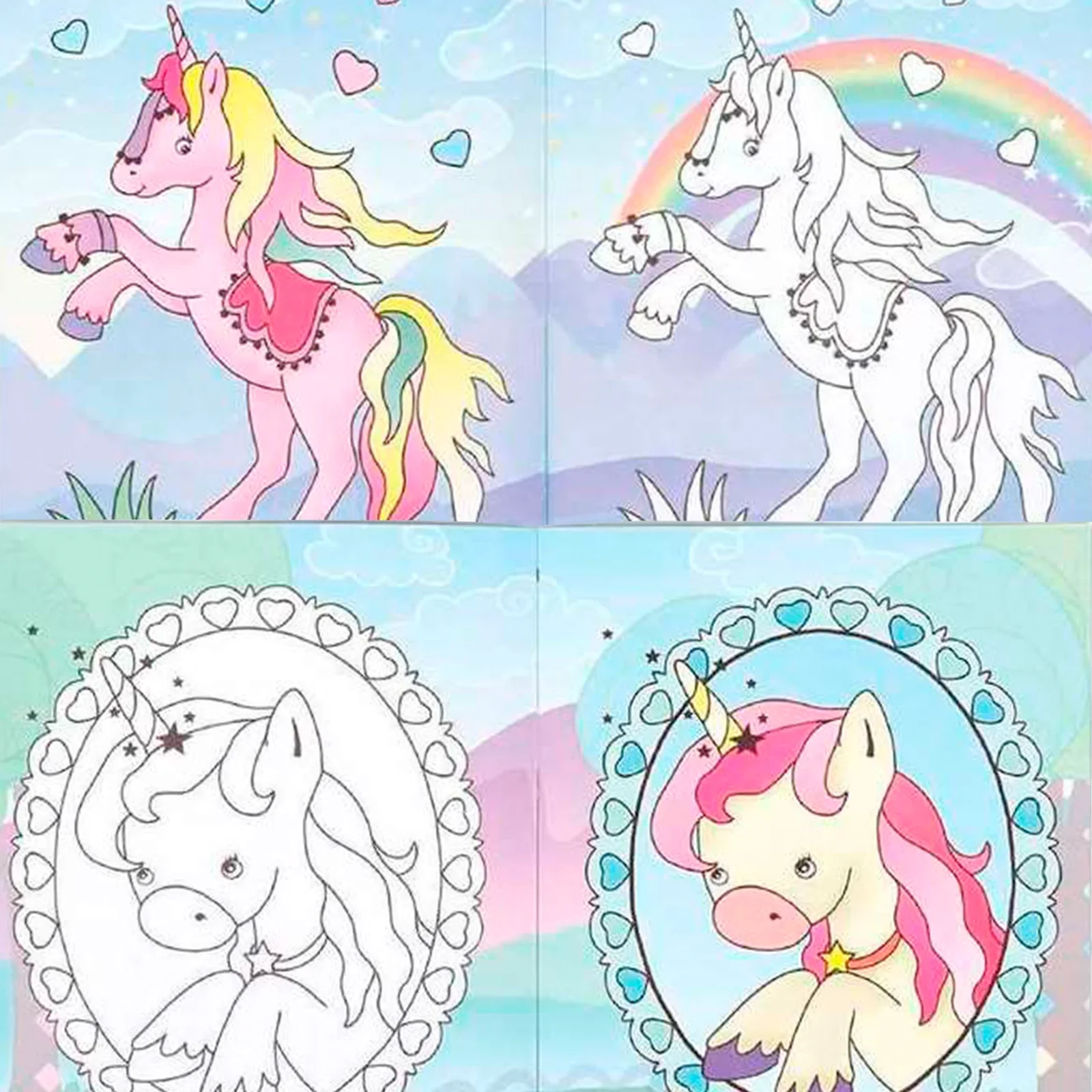 Unicorn Colouring Book - Image 2