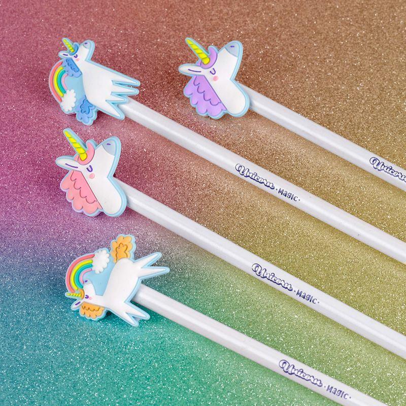Unicorn Magic Pencil with PVC Topper - Image 2