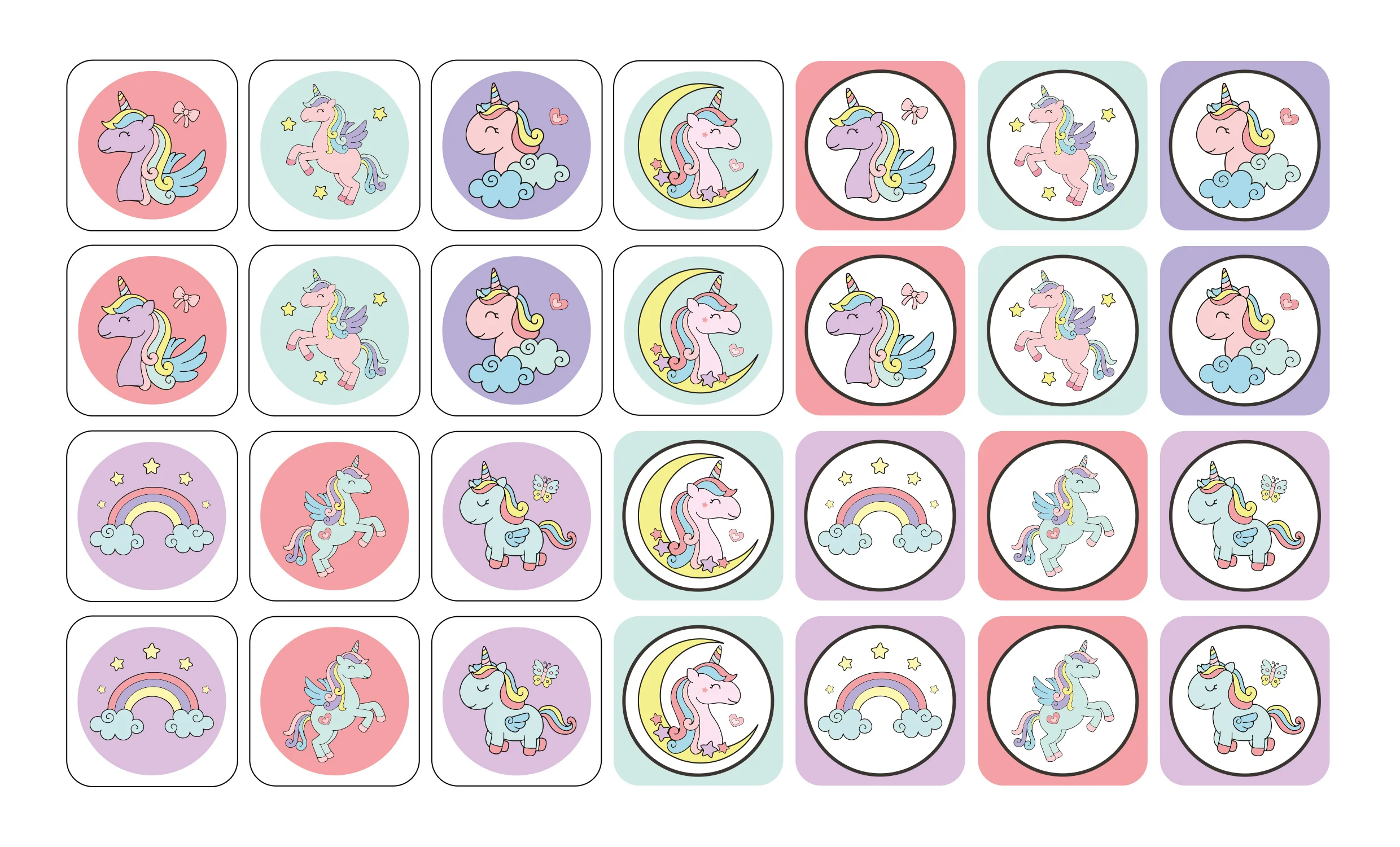 Unicorn Mini Snap Cards - Image 4