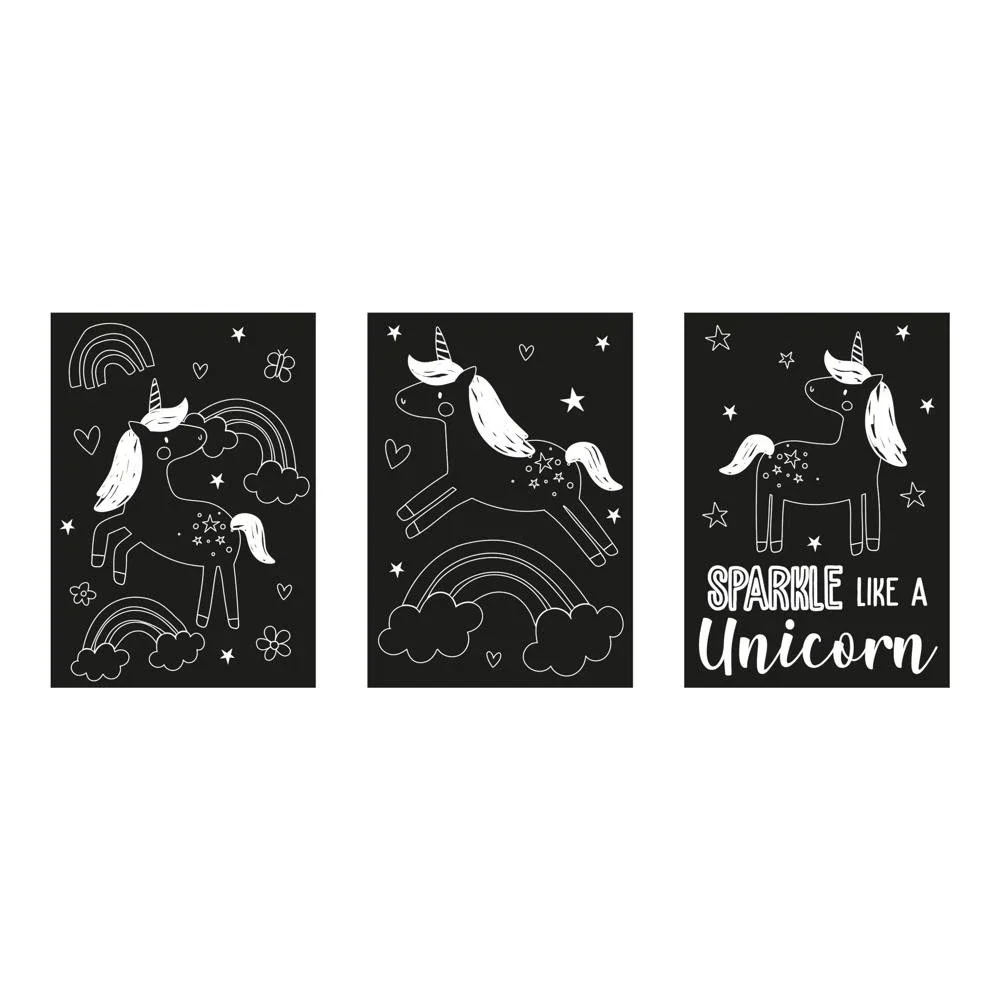 Unicorn Scratch Art Set - Image 2