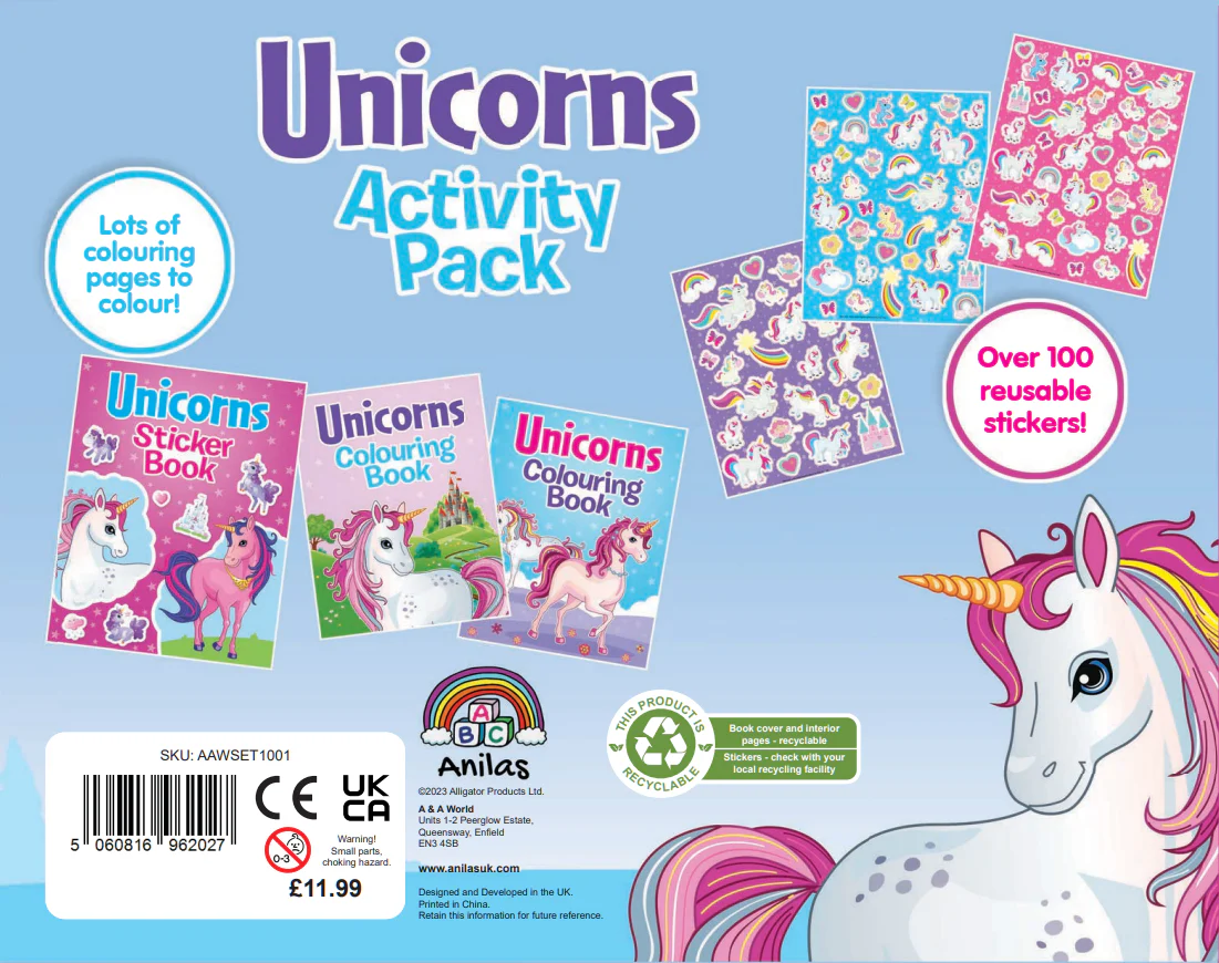 Unicorns Activity Pack - Image 3