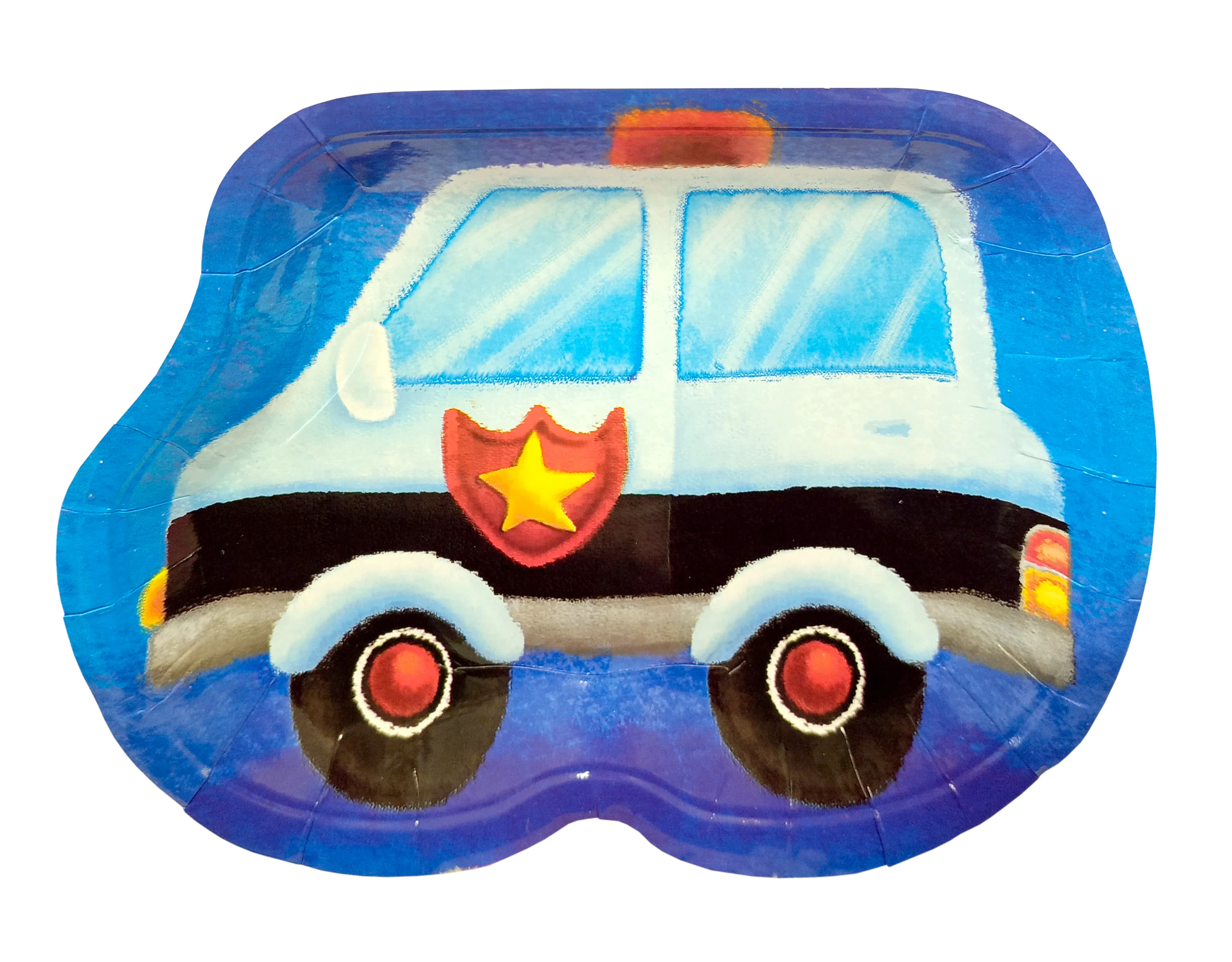 Vehicles And Wheels Party Plates (pack of 8) - Image 5