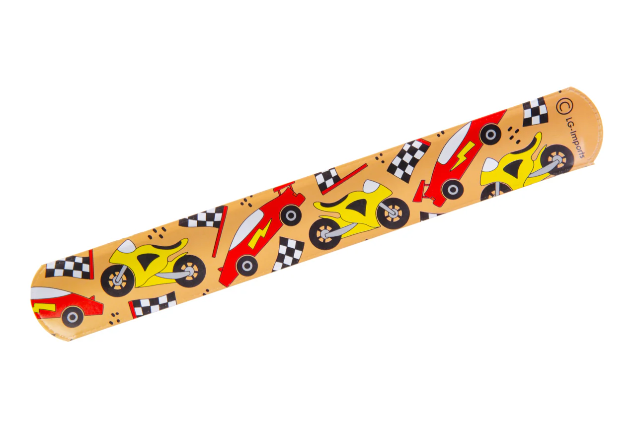 Vehicles Snap Bracelet, 22 x 3 cm, 3 Random Designs - Image 3