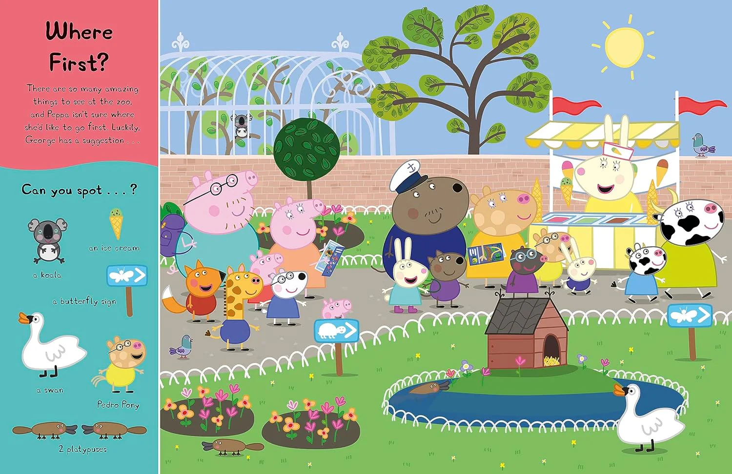 Where's Peppa's at the Zoo: A Search and Find Book - Image 2