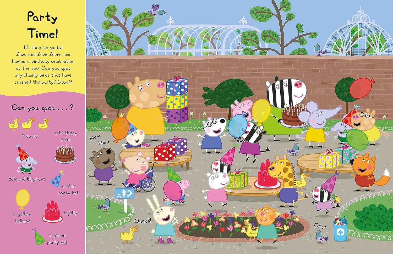 Where's Peppa's at the Zoo: A Search and Find Book - Image 3