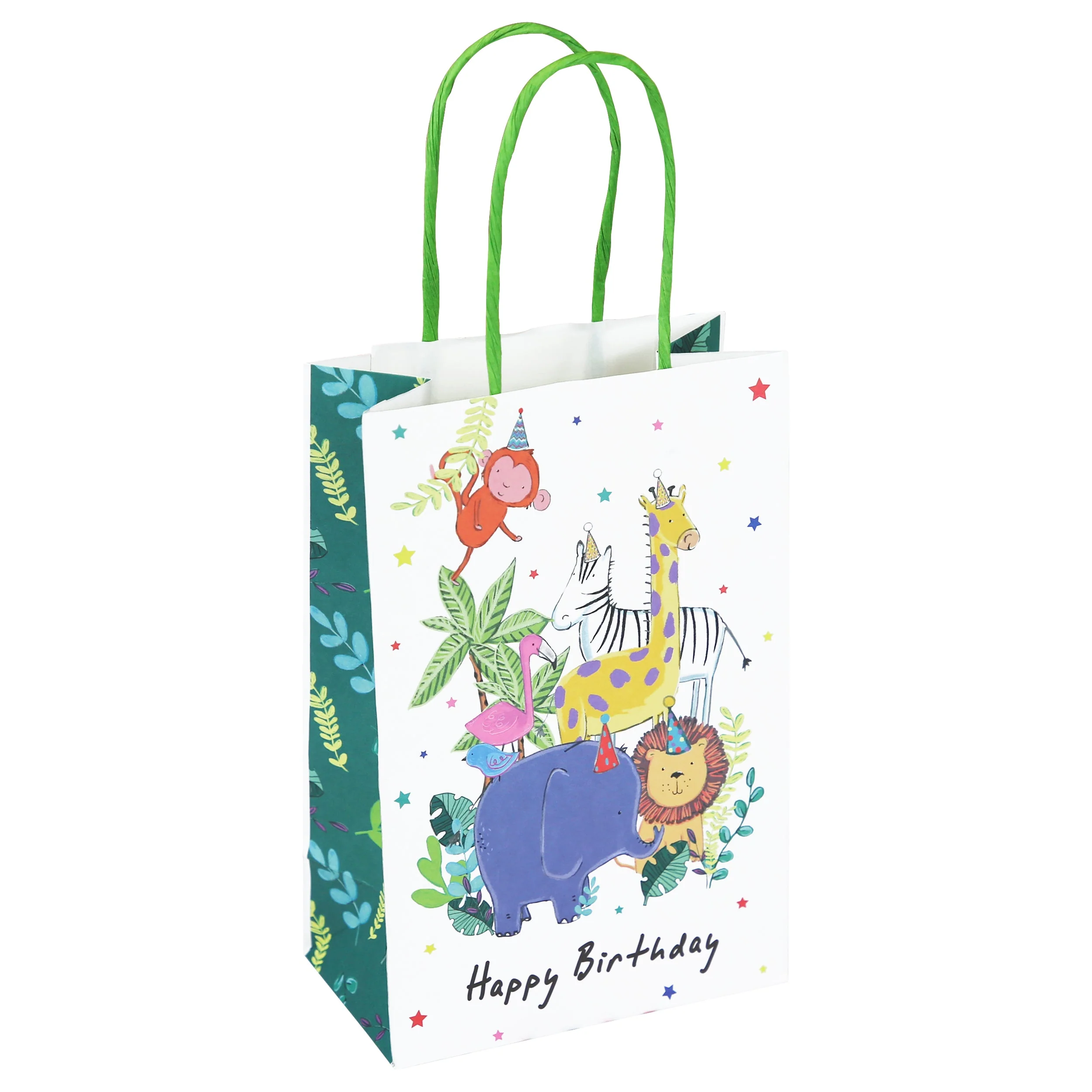 White Jungle Party Bags (Set of 6)
