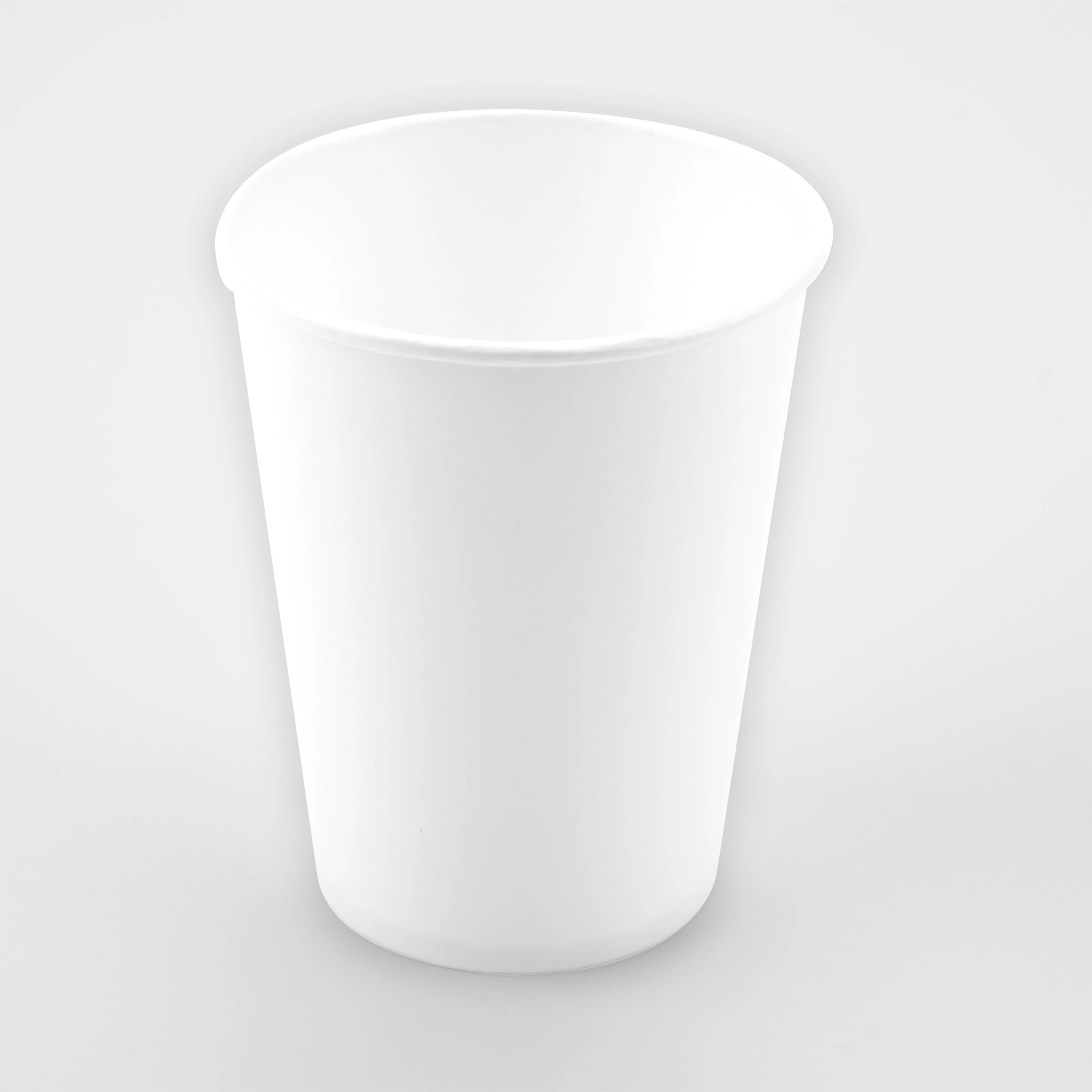 White Paper Cups, Plastic Free (Pack of 8)