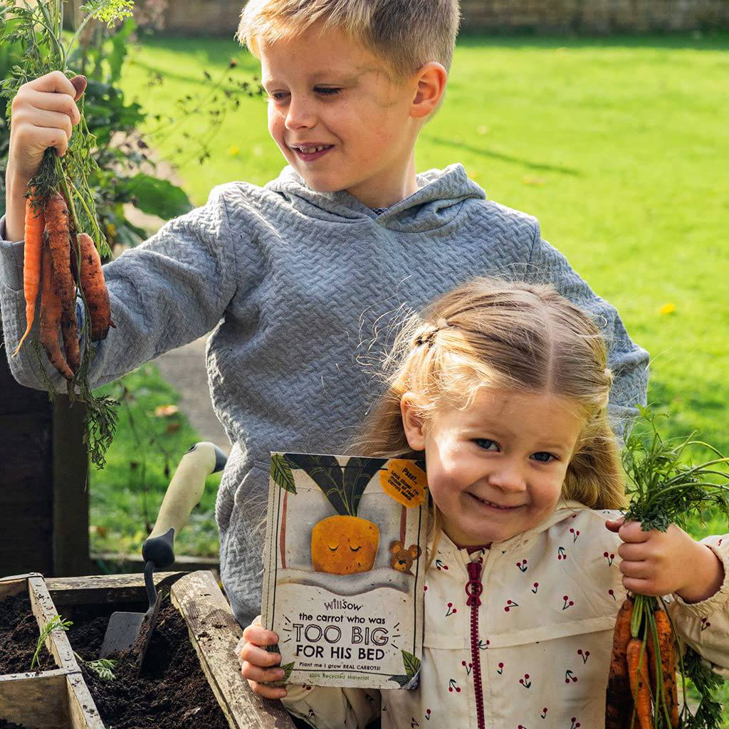 Willsow's The Plantable Children's Book - The Carrot Who Was Too Big For His Bed - Image 4