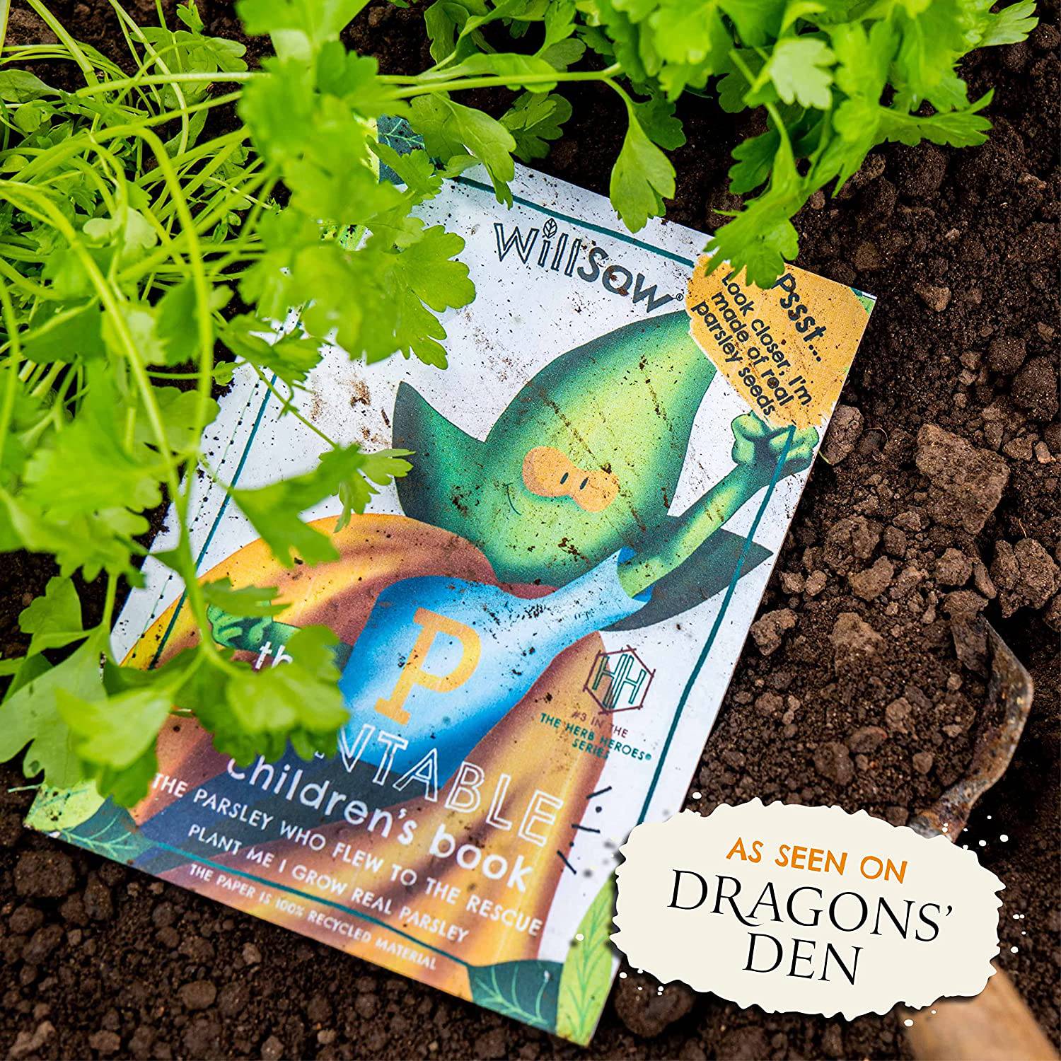 Willsow's The Plantable Children's Book - The Parsley Who Flew To The Rescue - Image 4