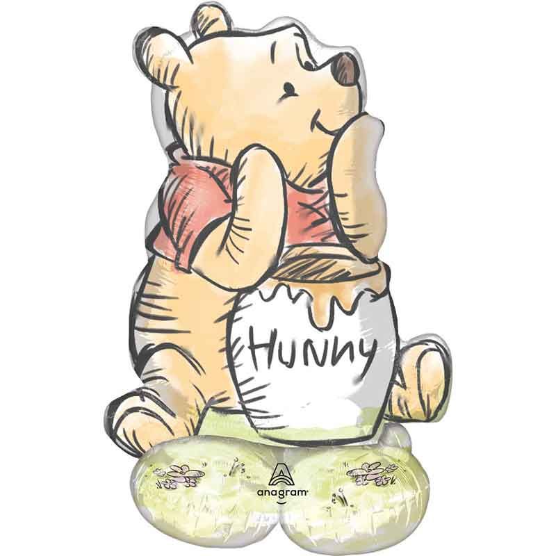 Winnie The Pooh Supershape Foil Balloon 91x36 cm.