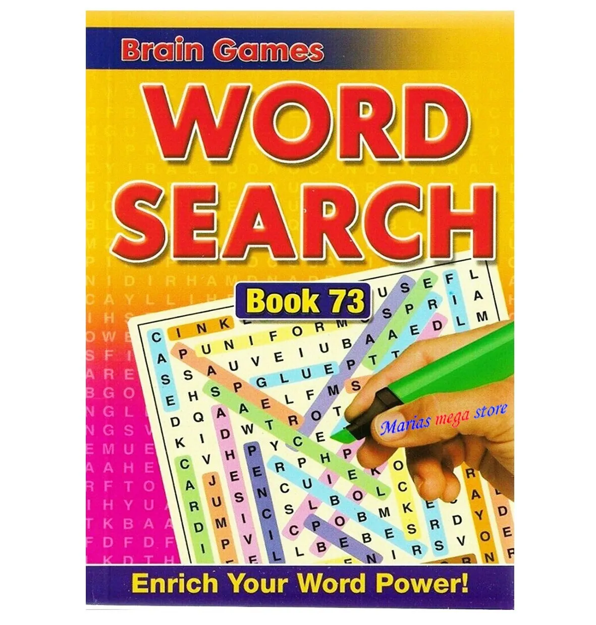 Wordsearch A5 Puzzle Book