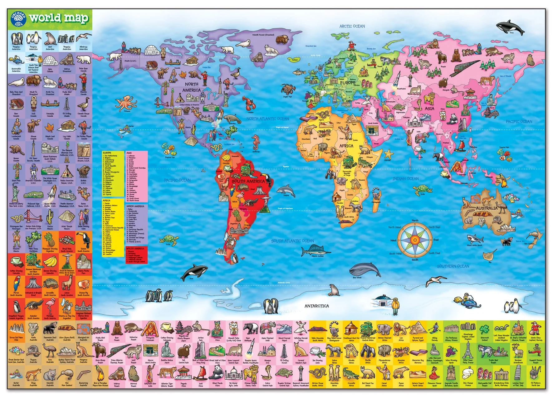World Map Jigsaw Puzzle & Poster - Image 2