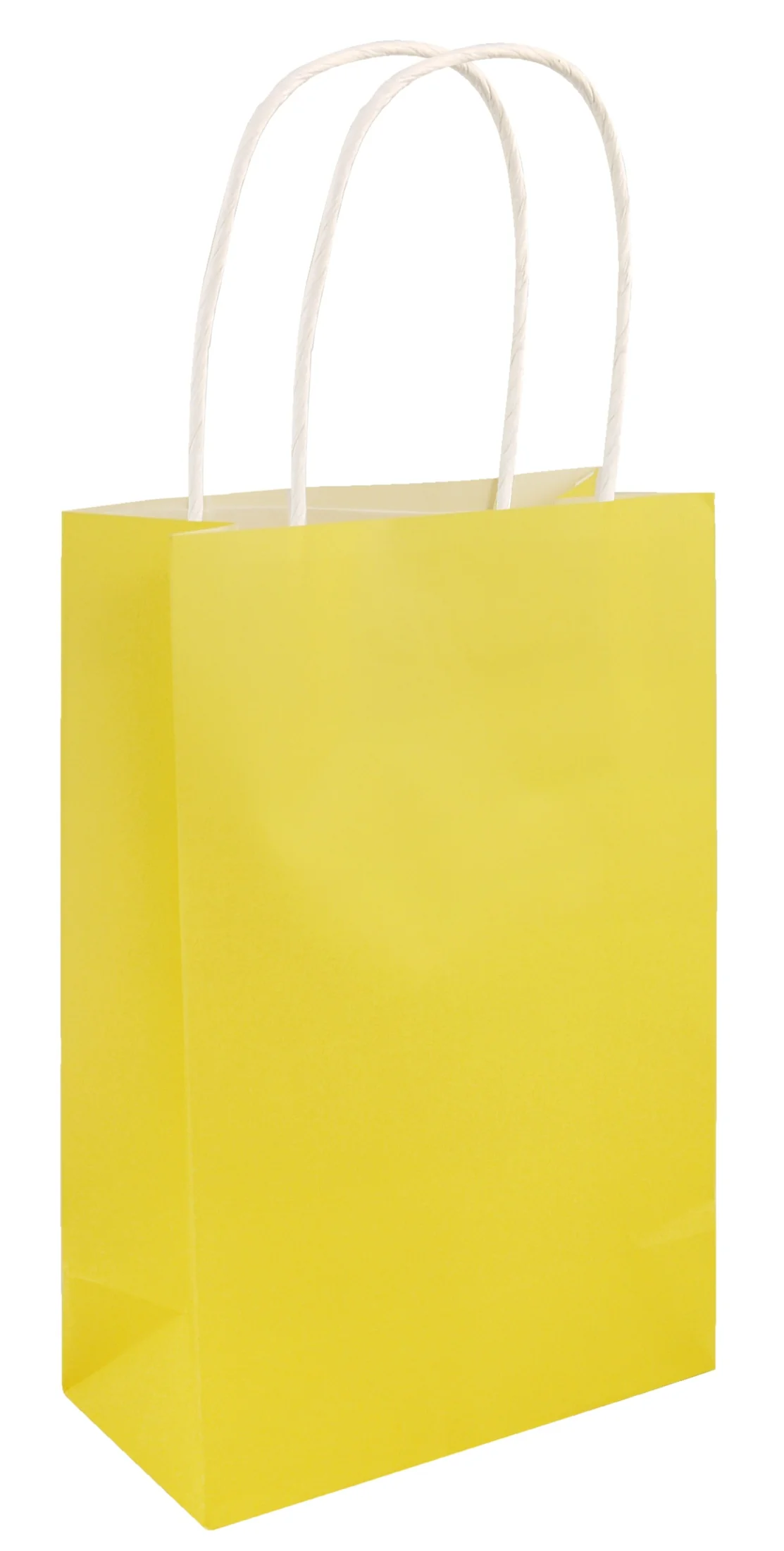 Yellow Paper Party Bags