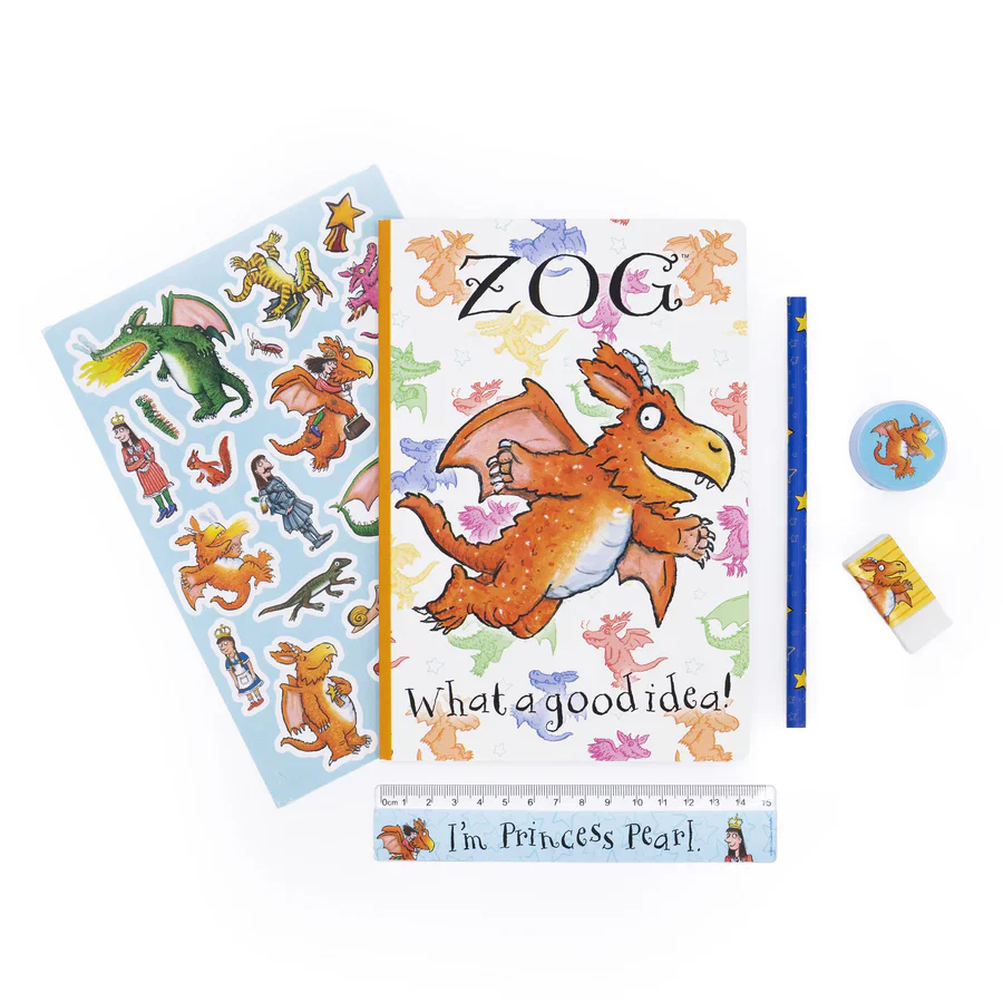 Zog Children’s Stationery Set with Stickers - Image 2