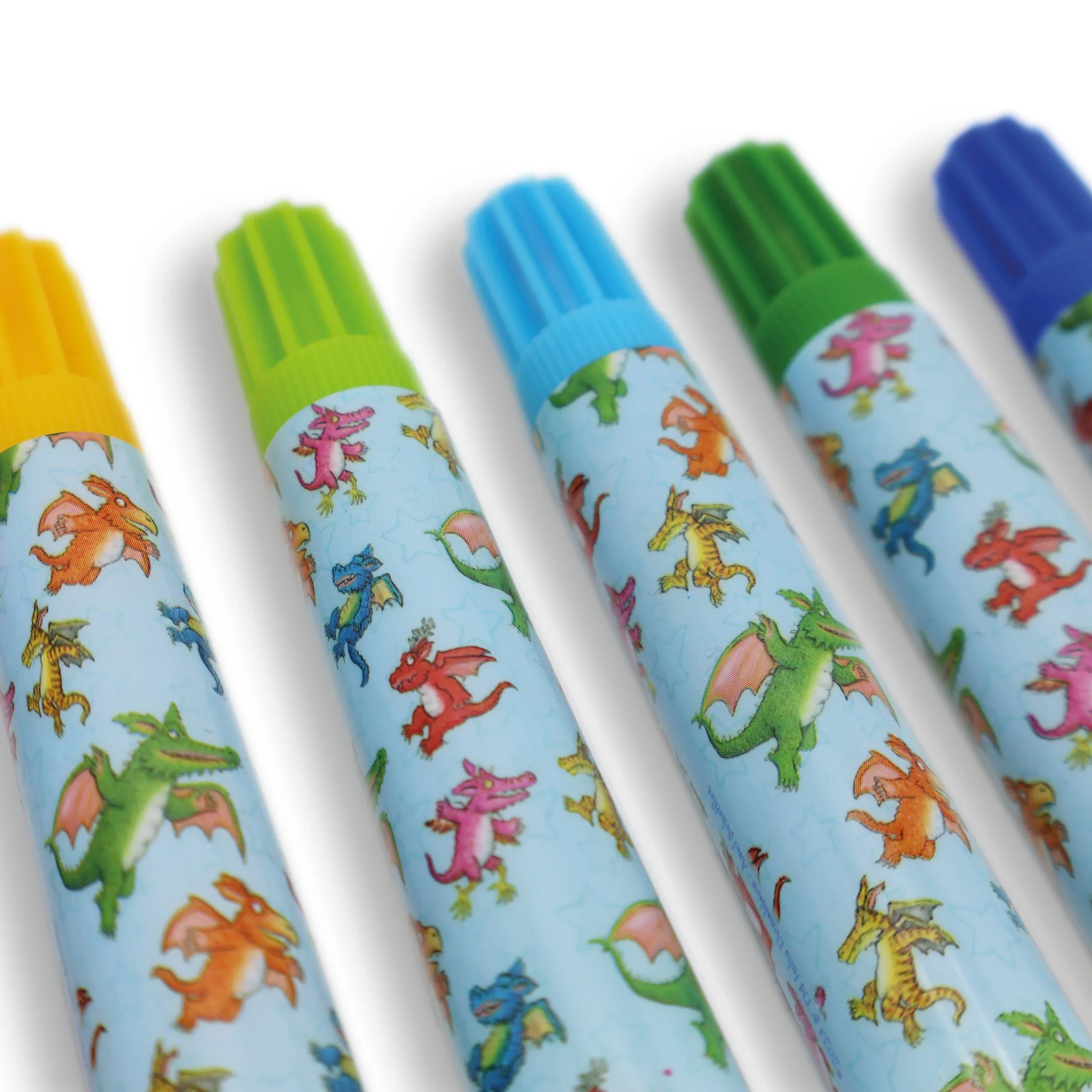 Zog Set of 8 Jumbo Felt Tip Marker Pens for Children - Image 3